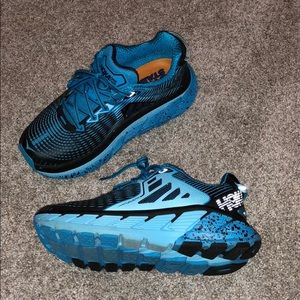 Hoka One One Gaviota Atomic Blue/Blue tennis shoes